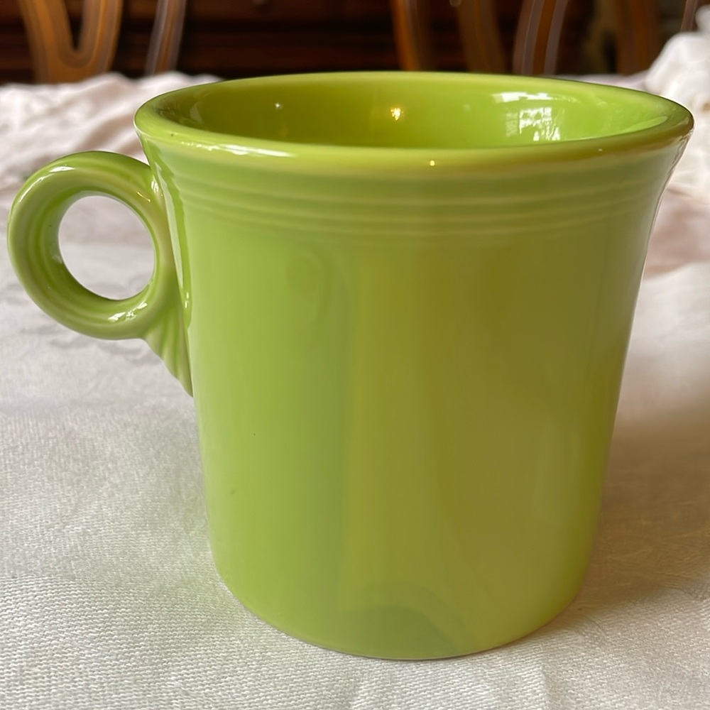 Fiesta ware Mug Cup Lemongrass Fiesta Ware Homer Laughlin
